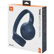 JBL Tune 520BT Bleu, connexion multipoint et charge rapide USB-C