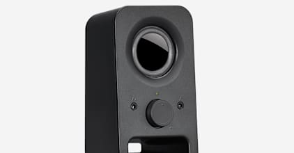Logitech Z150 – commandes et connectique