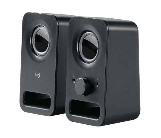 Enceintes Logitech Z150 Noir – vue 2