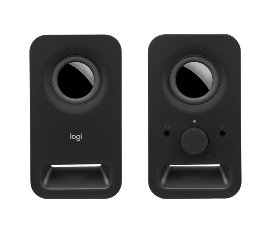 Enceintes Logitech Z150 Noir – vue 3