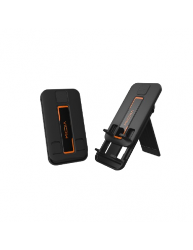 Support de bureau MIQIA MH12 pour smartphone et tablette – Noir – vue 1