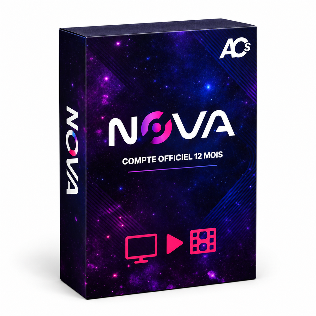 NOVA compte officiel 12 mois - carte numérique