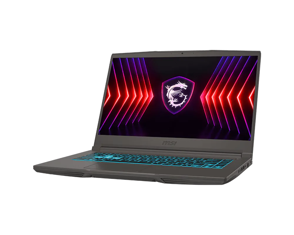 MSI Thin 15 B13UDX i7 RTX 3050 - vue 3