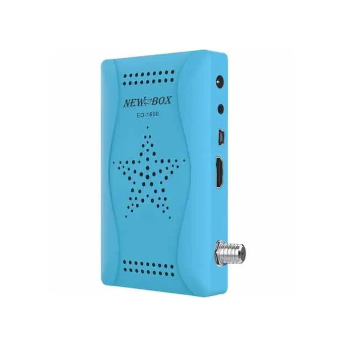 Récepteur NEWBOX ED 1600, avec abonnement Alpha et Diwan inclus Hizem World