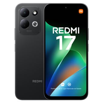 Xiaomi Redmi 17 4G Noir 128 Go – vue 1