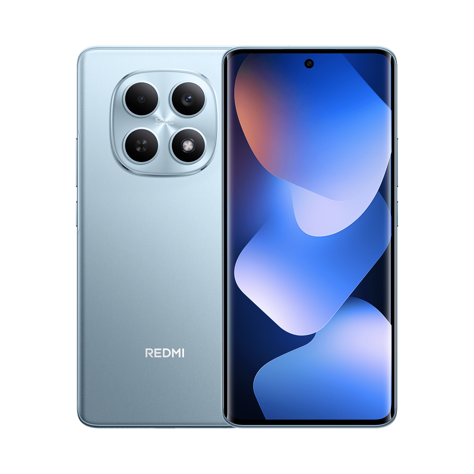 Redmi Note 15 Bleu Glacier - Smartphone écran AMOLED 120Hz, caméra 108MP, batterie 6000mAh