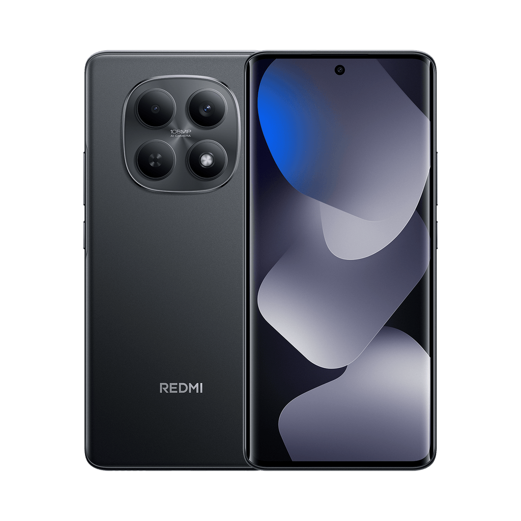 Redmi Note 15 Noir - Smartphone écran AMOLED 120Hz, caméra 108MP, batterie 6000mAh