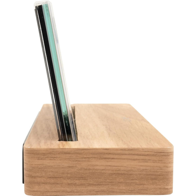 Réveil & Station Météo Thomson CT610 avec Socle en Bois