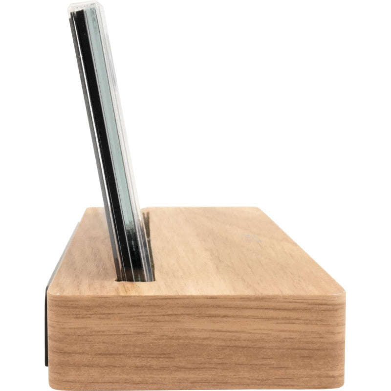 Réveil & Station Météo Thomson CT610 avec Socle en Bois