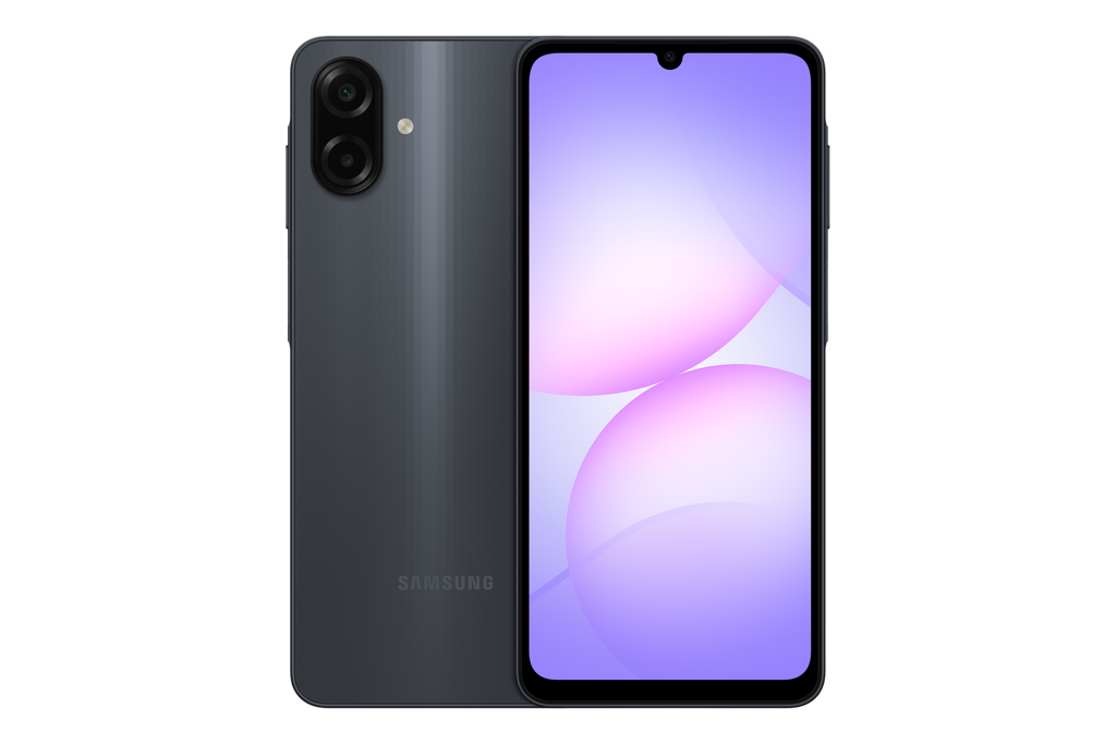 Samsung Galaxy A07 4Go 64Go Noir - vue avant