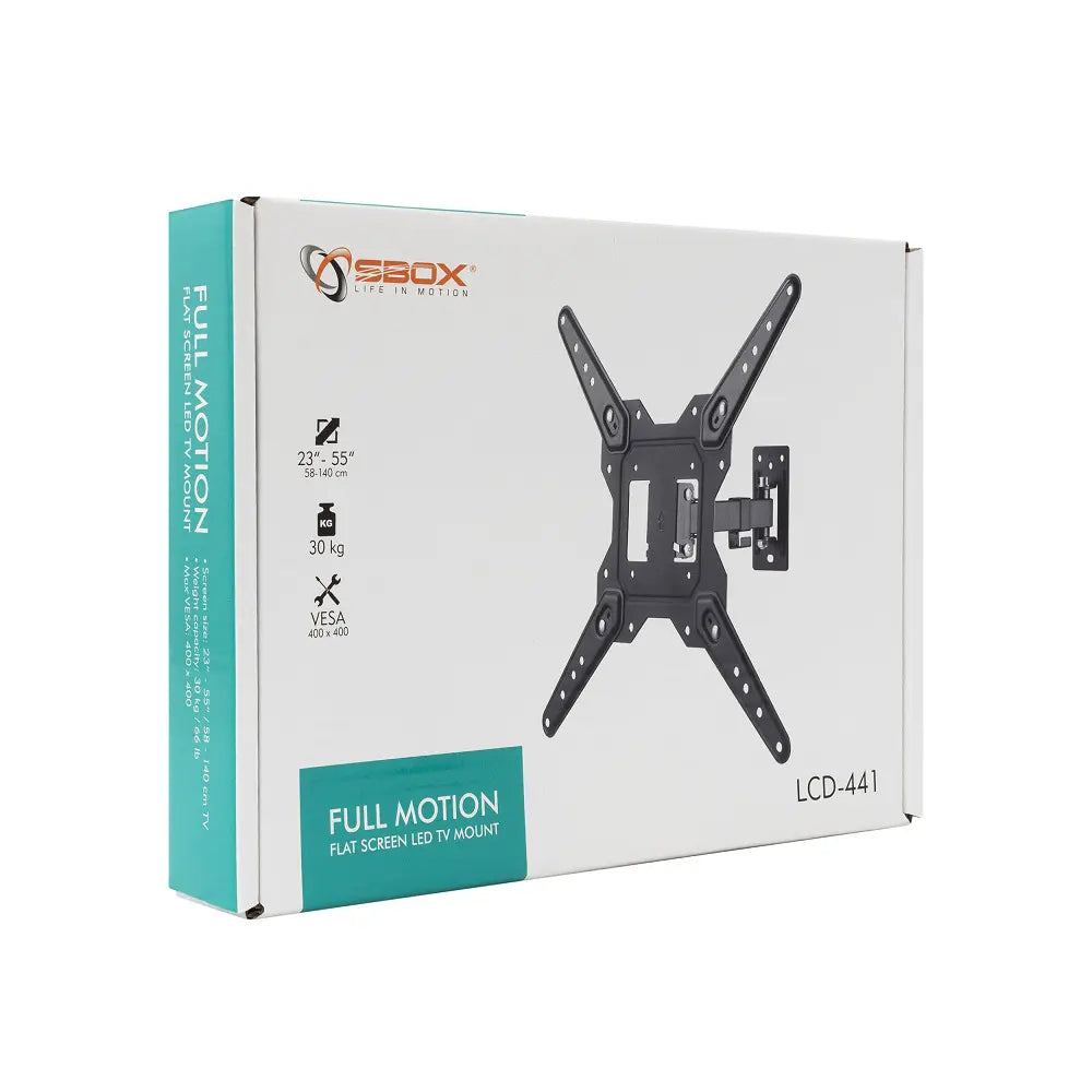 Support Mural TV SBOX LCD-441 23"-55" Full Motion