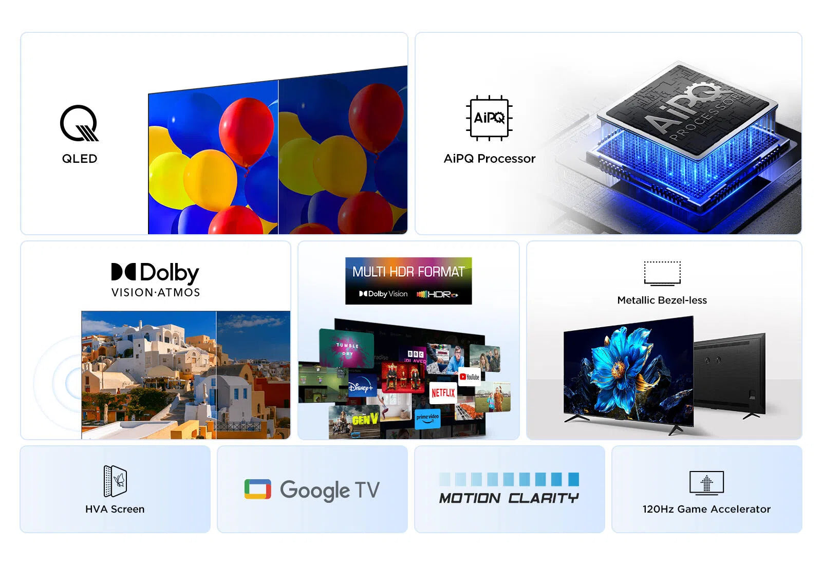 Tv TCL 65'' Smart P7K QLED Ultra HD 4K