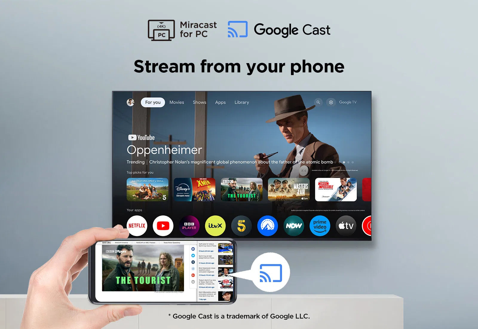 Tv TCL 65'' Smart P7K QLED Ultra HD 4K