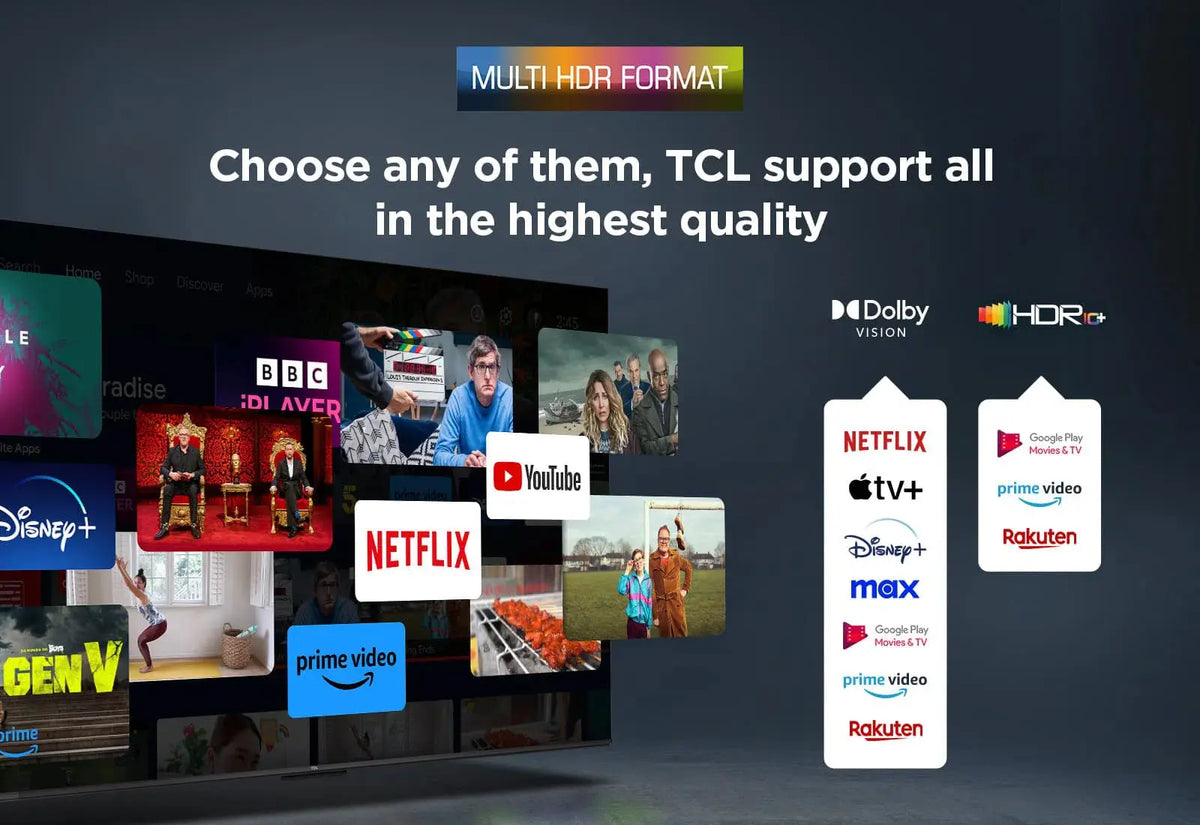 TCL V6C 55 pouces, téléviseur intelligent pour le salon