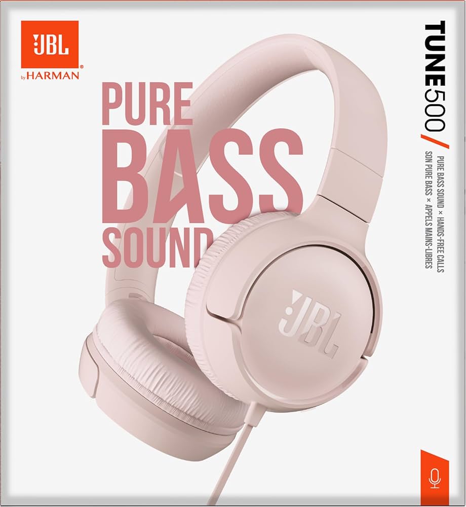 Casque Filaire JBL Tune 500 Rose