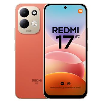Xiaomi Redmi 17 5G Orange 128 Go – vue 1